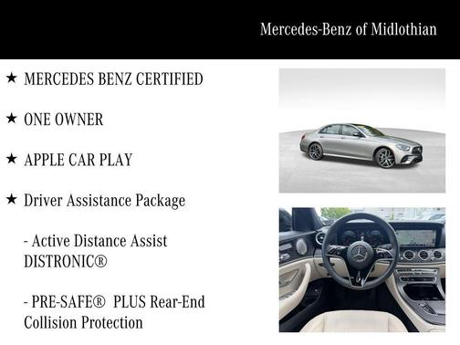 Mojave Silver Metallic 2023 Mercedes-Benz E-Class E 350 4MATIC