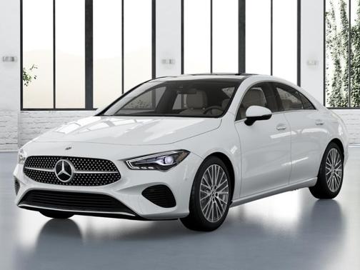 Polar White 2026 Mercedes-Benz CLA 250 Base 4MATIC