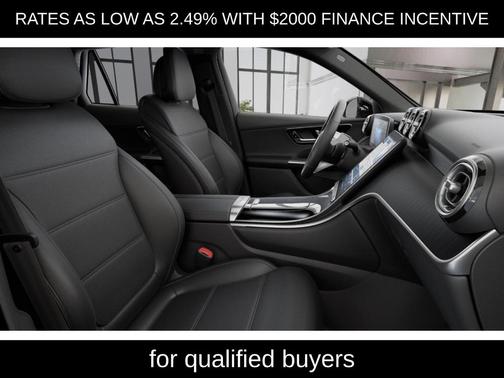 Black 2026 Mercedes-Benz GLC 300 Base 4MATIC