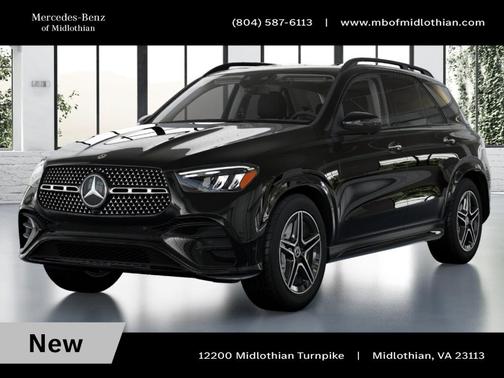 Black 2026 Mercedes-Benz GLE 450 4MATIC