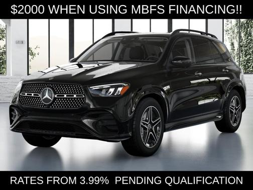 Black 2026 Mercedes-Benz GLE 450 4MATIC