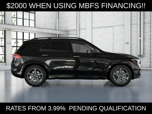 Black 2026 Mercedes-Benz GLE 450 4MATIC