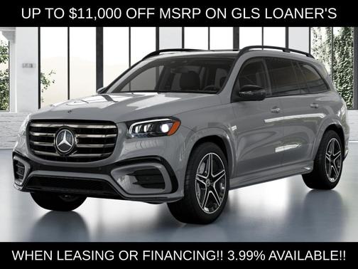 Alpine Gray 2026 Mercedes-Benz GLS 450 4MATIC SUV