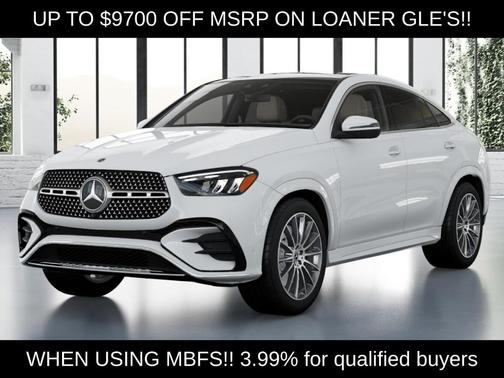 Polar White 2026 Mercedes-Benz GLE 450 4MATIC