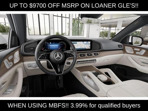 Polar White 2026 Mercedes-Benz GLE 450 4MATIC