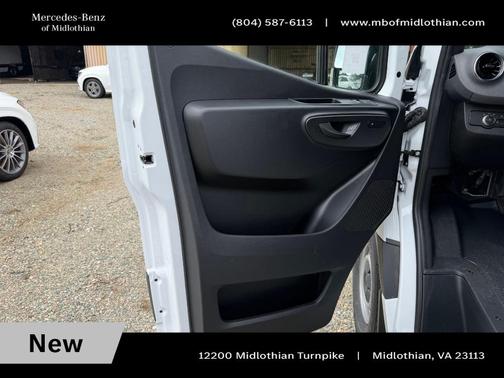 Arctic White 2026 Mercedes-Benz Sprinter 2500 Standard Roof
