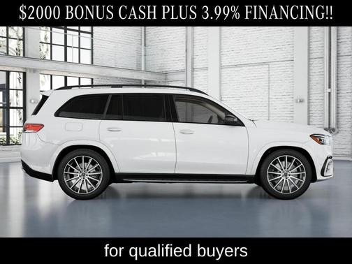 Polar White 2026 Mercedes-Benz GLS 580 Base 4MATIC