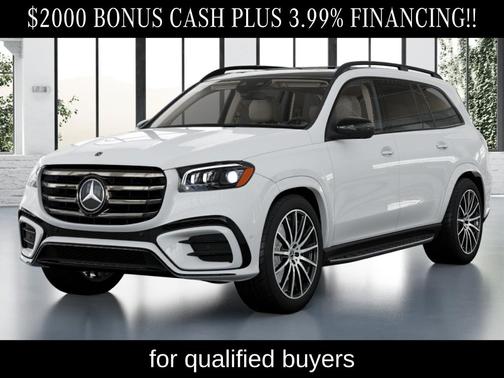 Polar White 2026 Mercedes-Benz GLS 580 Base 4MATIC