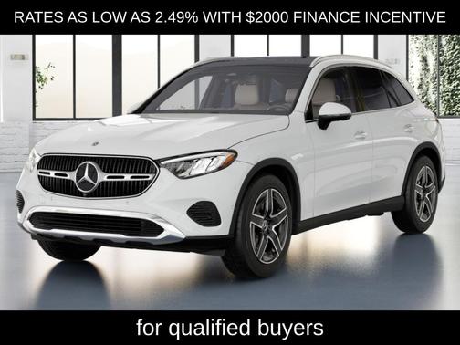 Polar White 2026 Mercedes-Benz GLC 300 Base 4MATIC