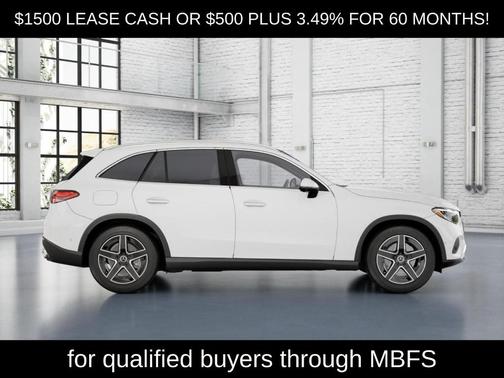 Polar White 2026 Mercedes-Benz GLC 300 Base 4MATIC
