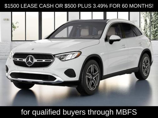 Polar White 2026 Mercedes-Benz GLC 300 Base 4MATIC