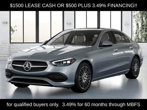 Cirrus Silver Metallic 2026 Mercedes-Benz C-Class C 300 4MATIC