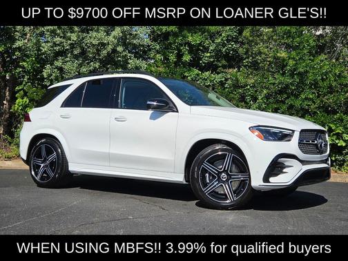 Polar White 2026 Mercedes-Benz GLE 450 4MATIC