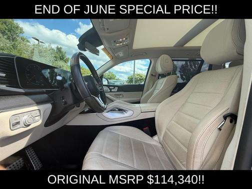 Obsidian Black Metallic 2023 Mercedes-Benz GLS 580 Base 4MATIC
