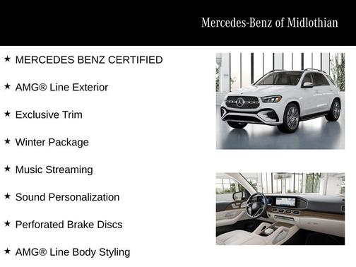 Polar White 2026 Mercedes-Benz GLE 350 Base 4MATIC