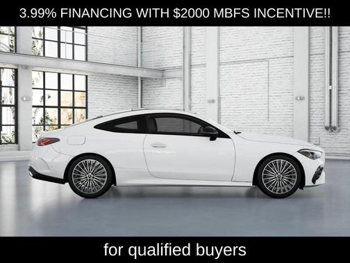 Polar White 2026 Mercedes-Benz CLE 450 Base 4MATIC
