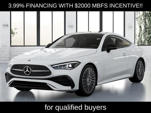 Polar White 2026 Mercedes-Benz CLE 450 Base 4MATIC