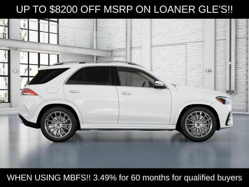 Polar White 2026 Mercedes-Benz GLE 450 4MATIC