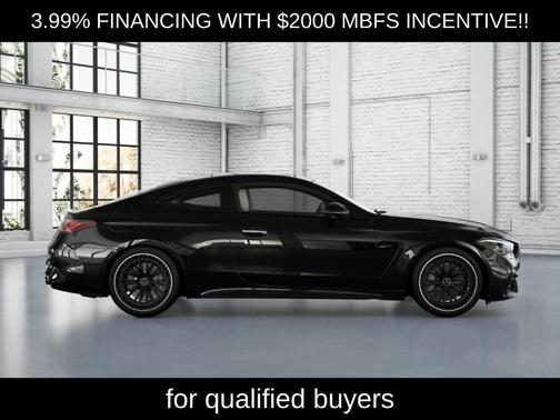 Obsidian Black Metallic 2026 Mercedes-Benz AMG CLE 53 Base