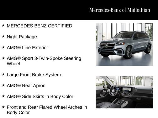Cirrus Silver Metallic 2026 Mercedes-Benz GLS 450 4MATIC