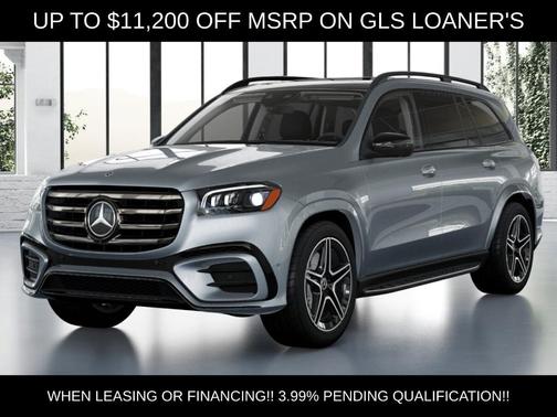 Cirrus Silver Metallic 2026 Mercedes-Benz GLS 450 4MATIC