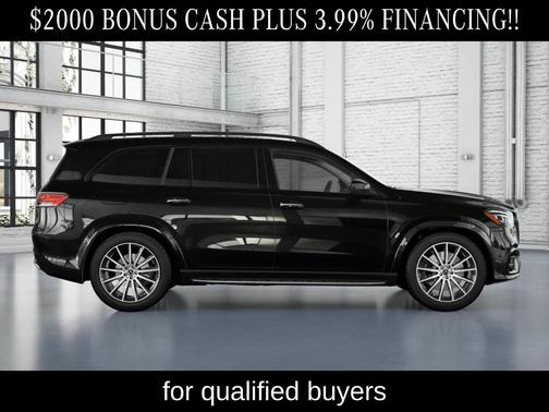 Obsidian Black Metallic 2026 Mercedes-Benz GLS 450 4MATIC