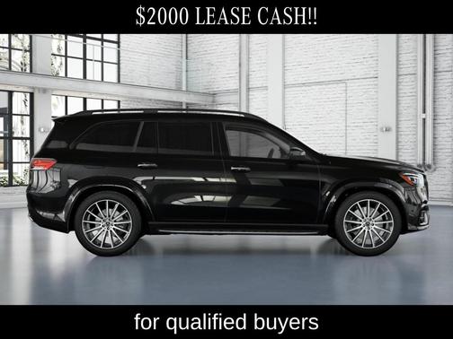 Obsidian Black Metallic 2026 Mercedes-Benz GLS 450 4MATIC