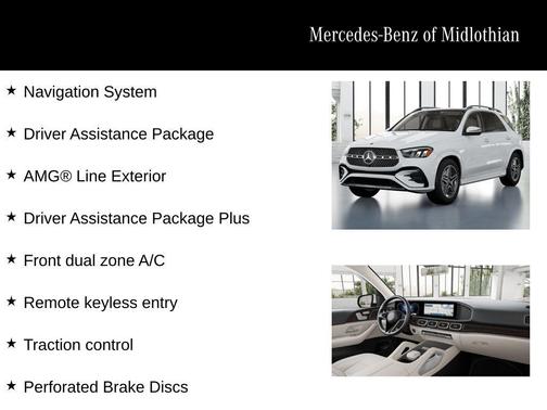 Polar White 2026 Mercedes-Benz GLE 350 Base 4MATIC