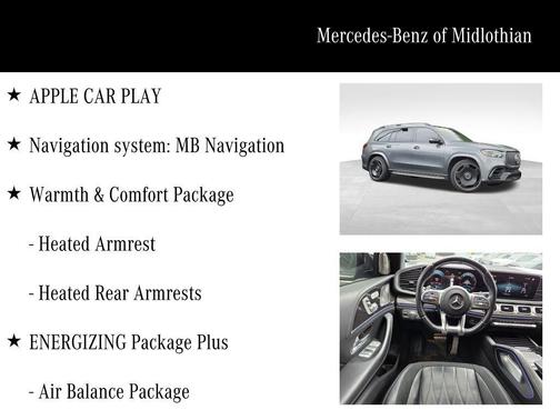 Selenite Gray Metallic 2021 Mercedes-Benz AMG GLS 63 Base 4MATIC