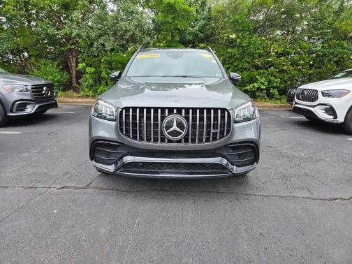 Selenite Gray Metallic 2021 Mercedes-Benz AMG GLS 63 Base 4MATIC