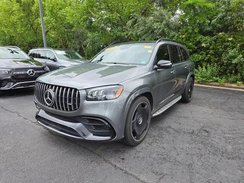 Selenite Gray Metallic 2021 Mercedes-Benz AMG GLS 63 Base 4MATIC