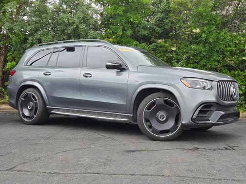 Selenite Gray Metallic 2021 Mercedes-Benz AMG GLS 63 Base 4MATIC