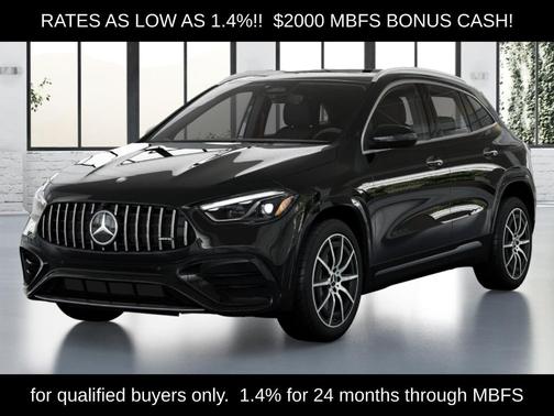 Midnight Black 2026 Mercedes-Benz AMG GLA 35 Base