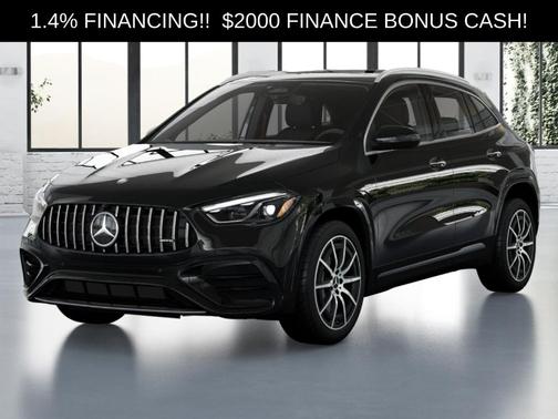 Midnight Black 2026 Mercedes-Benz AMG GLA 35 Base SUV