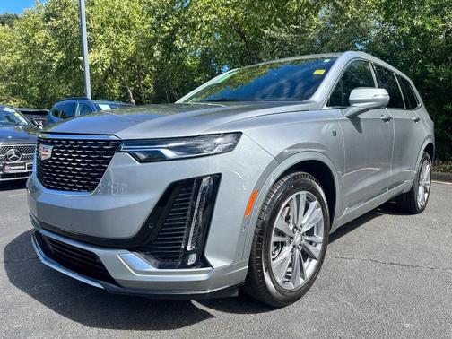 Silver Metallic 2025 Cadillac XT6 Premium Luxury AWD