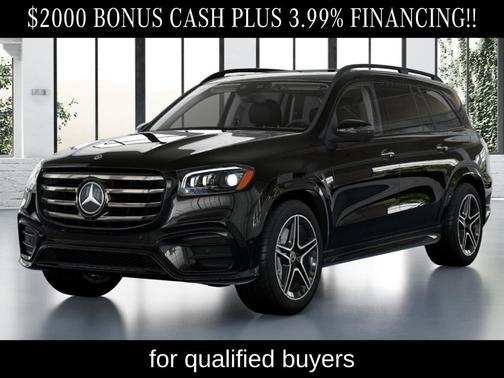 Obsidian Black Metallic 2026 Mercedes-Benz GLS 450 4MATIC