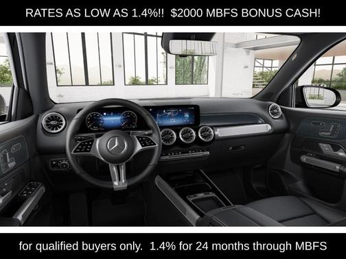Midnight Black 2026 Mercedes-Benz GLB 250 Base 4MATIC