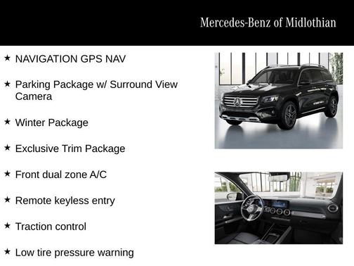 Midnight Black 2026 Mercedes-Benz GLB 250 Base 4MATIC