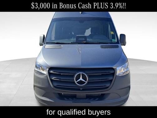 Gray Metallic 2026 Mercedes-Benz Sprinter 2500 Standard Roof