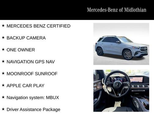Gray 2025 Mercedes-Benz GLE 450 4MATIC