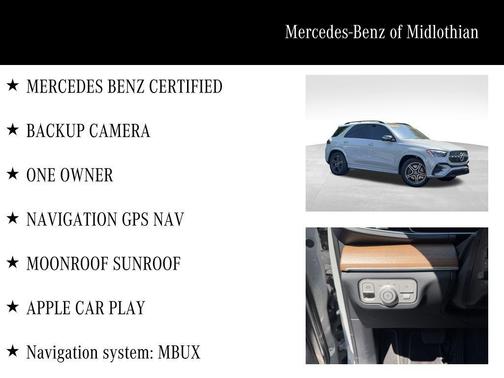 Alpine Gray 2025 Mercedes-Benz GLE 450 4MATIC