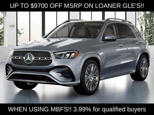 Cirrus Silver Metallic 2026 Mercedes-Benz GLE 450 4MATIC