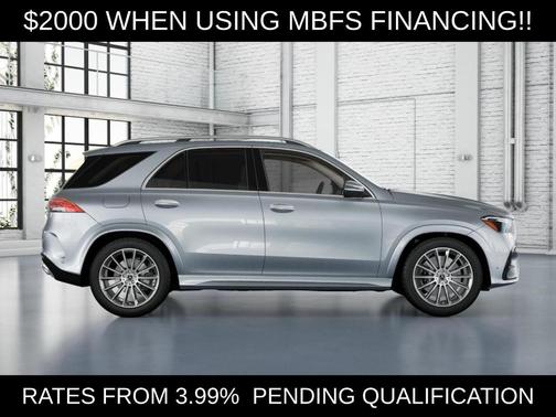 Cirrus Silver Metallic 2026 Mercedes-Benz GLE 450 4MATIC