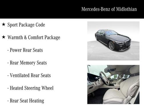 Graphite Gray Metallic 2024 Mercedes-Benz S-Class S 580 4MATIC