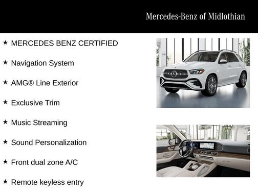 Polar White 2026 Mercedes-Benz GLE 350 Base 4MATIC