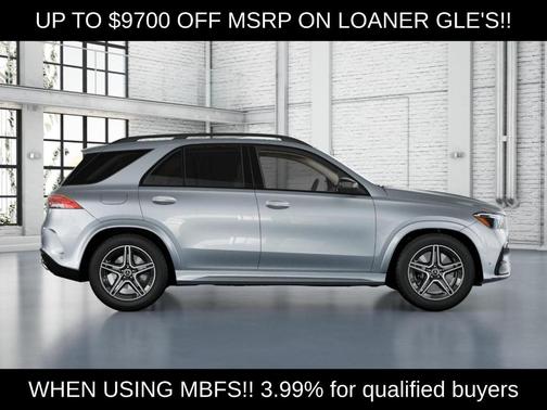 Cirrus Silver Metallic 2026 Mercedes-Benz GLE 450 4MATIC