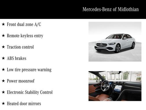 2026 Mercedes-Benz C-Class C 300 4MATIC