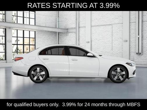 Polar White 2026 Mercedes-Benz C-Class C 300 4MATIC