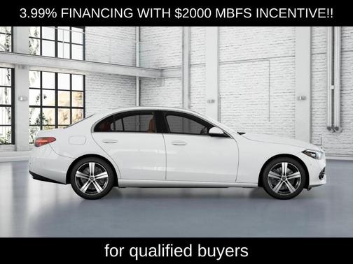 Polar White 2026 Mercedes-Benz C-Class C 300 4MATIC