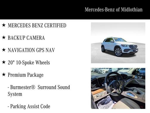 Polar White 2021 Mercedes-Benz GLE 350 Base 4MATIC